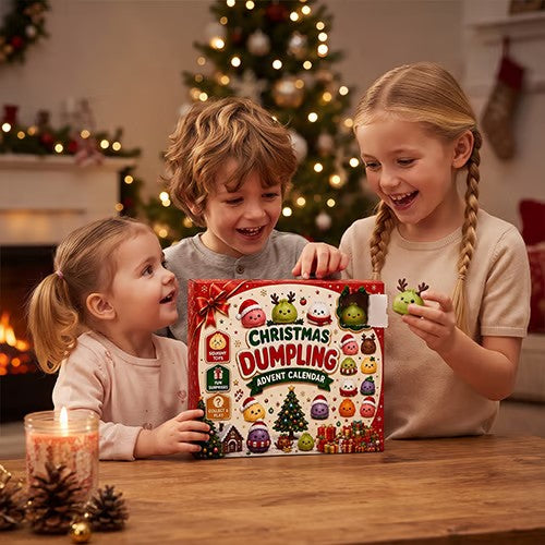 🎄 Christmas Dumpling Squishy Advent Calendar 🎅🎁