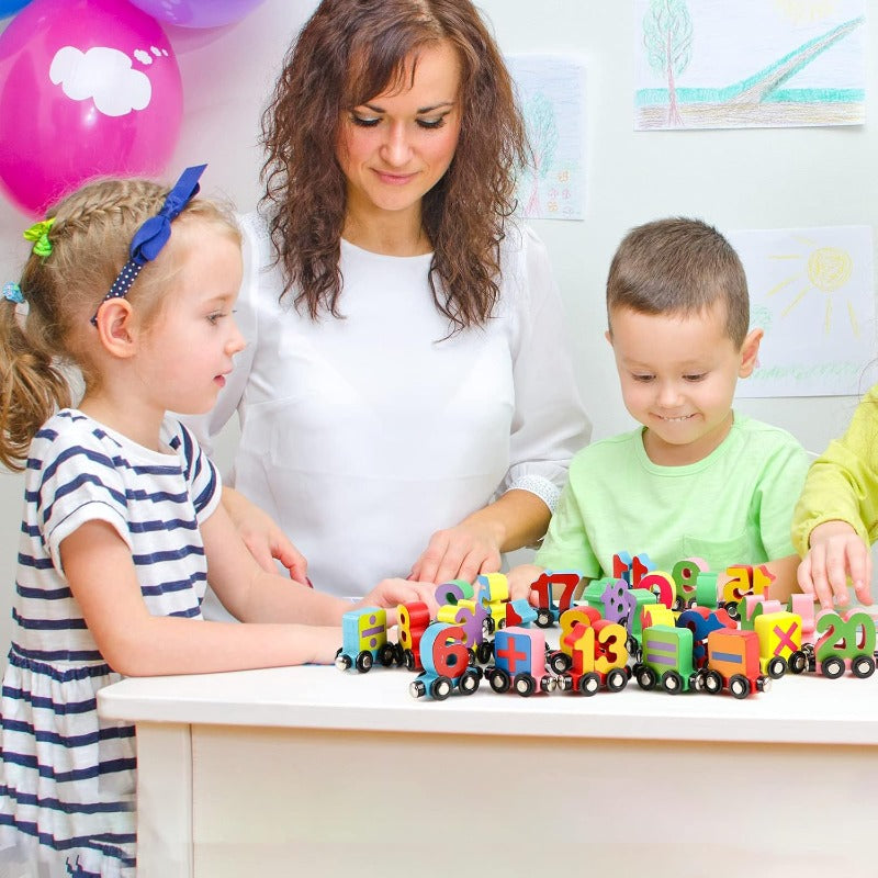 Magnetic Number Train Set