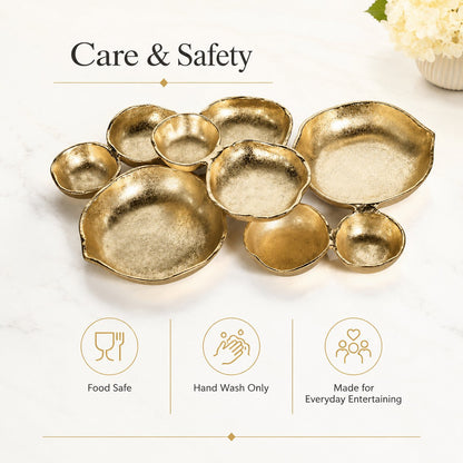 ⏰Limited-time Black Friday sale 49% OFF!!🔥✨ 9-Piece Round Serving Bowl Cluster