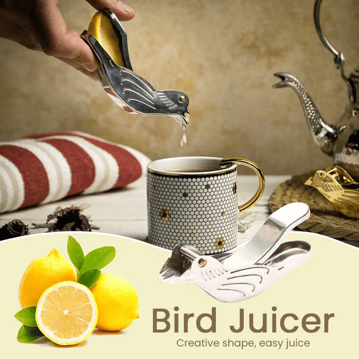 Bird‑Shaped Stainless Steel Lemon Squeezer