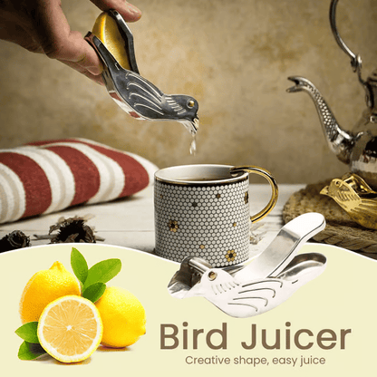 Bird‑Shaped Stainless Steel Lemon Squeezer