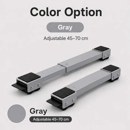 🔥LAST DAY SALE 50% OFF-🔧Adjustable Movable Appliance Roller Base(2 Pack Set)