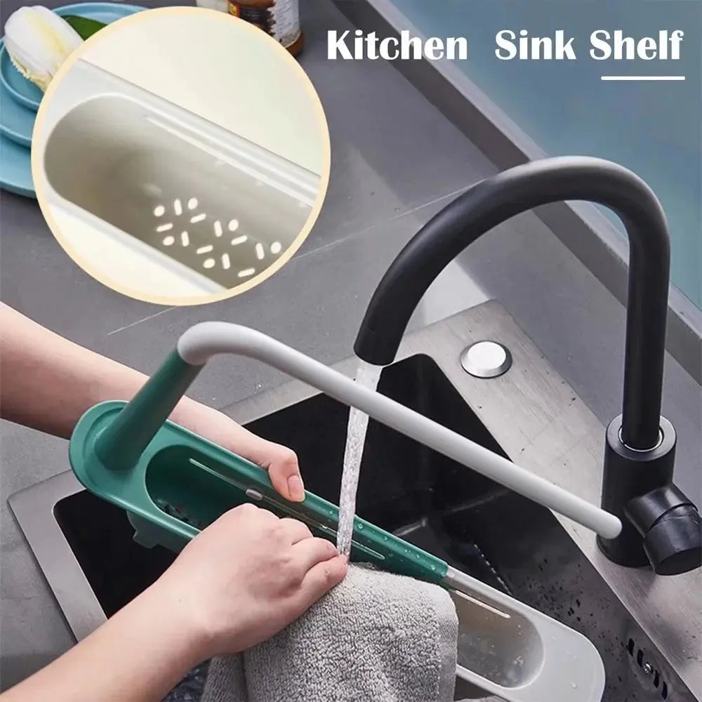 🔥LAST DAY 50% OFF-Retractable Sink Organizer
