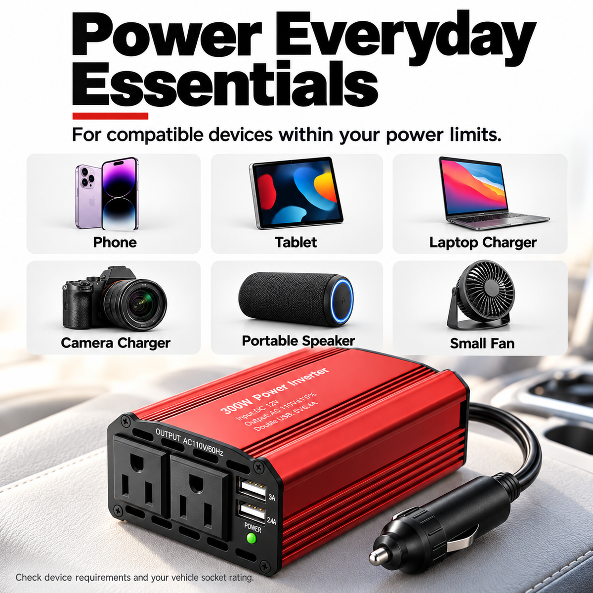 300W Car Inverter