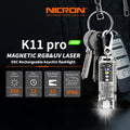 🔦Summervibe Nicron K11 Pro Magnetic Keychain Flashlight