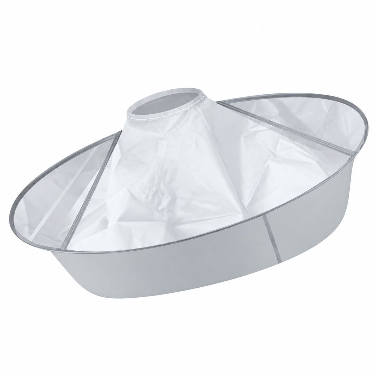 🔥Last Day 50% OFF - 💈Portable Hair Cutting Cape – 23.62' Wide Hair Catcher, Waterproof & Easy-Clean Design for Mess-Free Home Haircuts