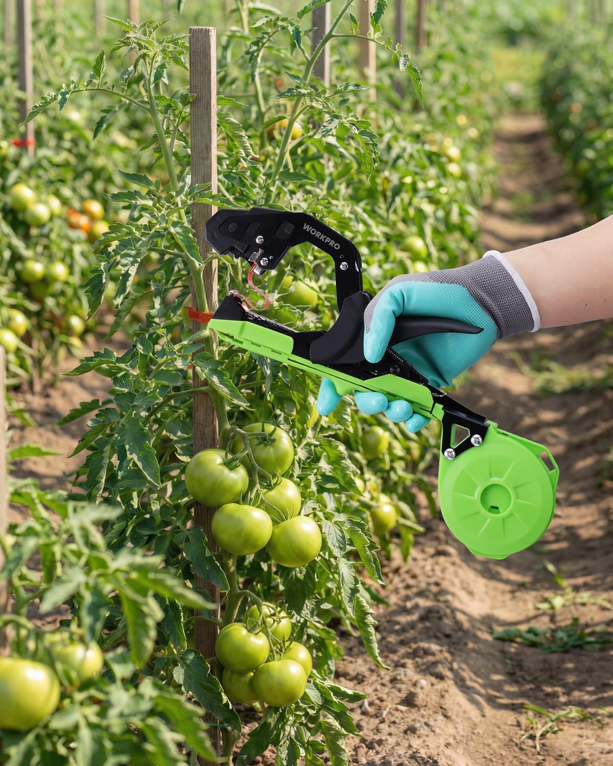 WORKPRO Plant Tying Machine | Garden Vine Binding Tool