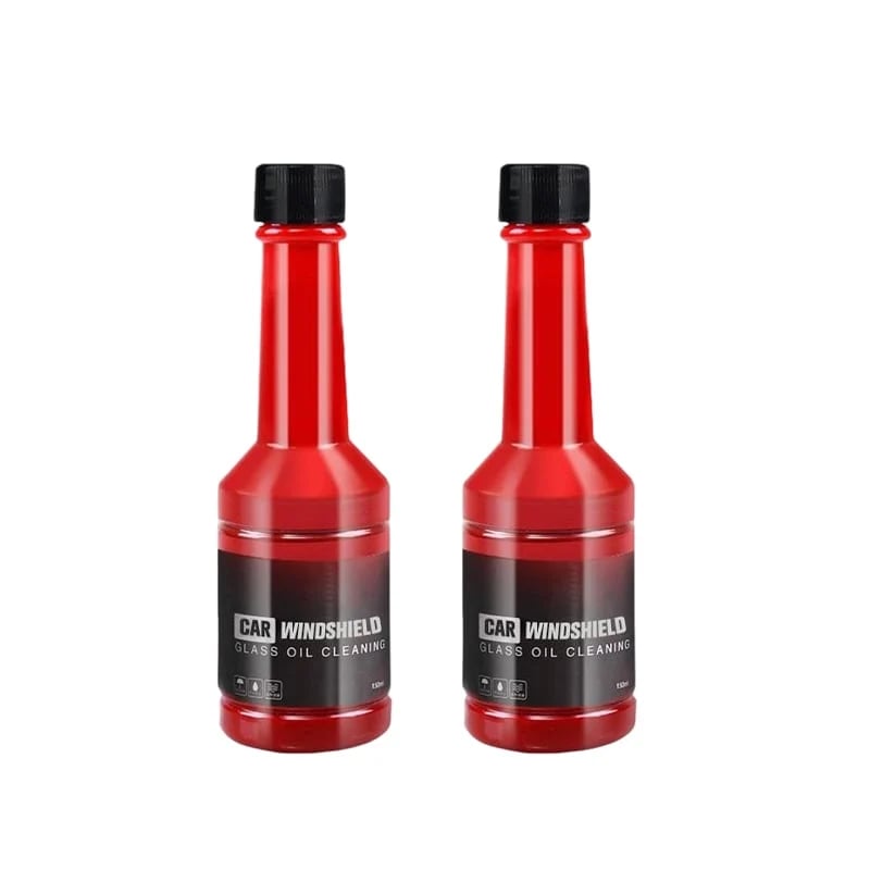 🚗 Car Windshield Oil Film Remover – Deep Cleaning Solution for Clearer Glass, Stubborn Water Stains & Road Grime ✨