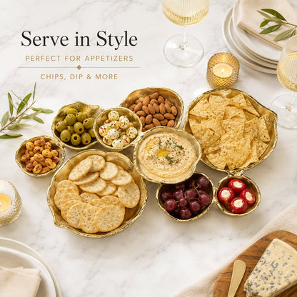 ⏰Limited-time Black Friday sale 49% OFF!!🔥✨ 9-Piece Round Serving Bowl Cluster