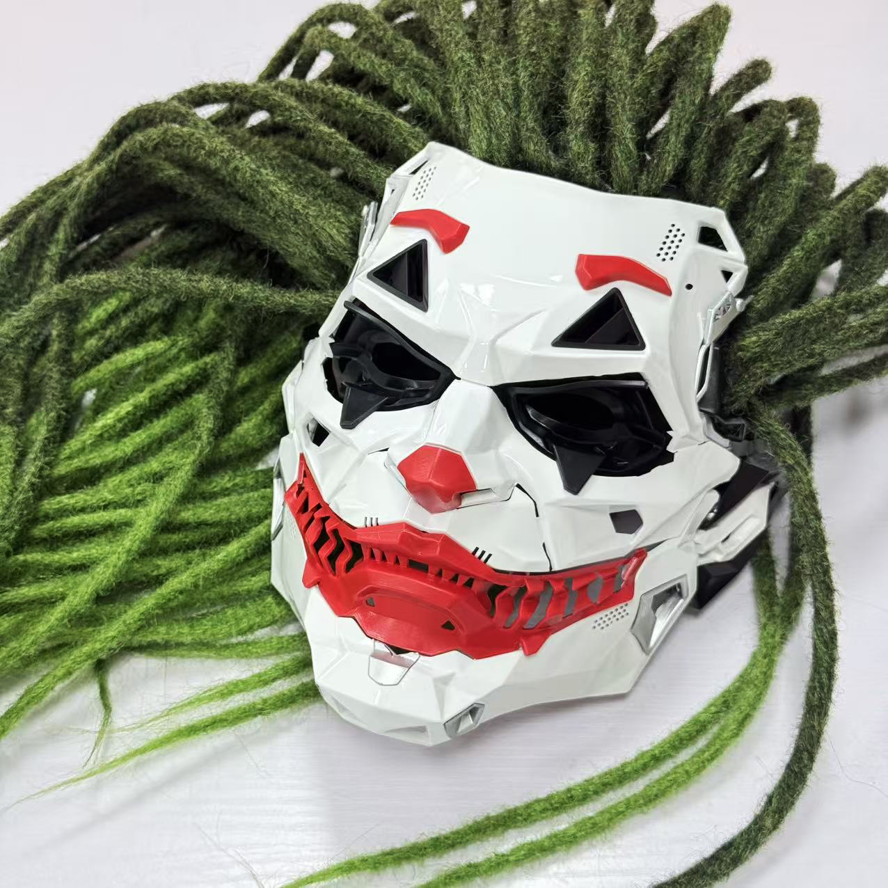 🔥Hot Sale 49% OFF🔥Cyberpunk Joker Mask without Dreadlocks - The Ultimate Cosplay  Statement Piece