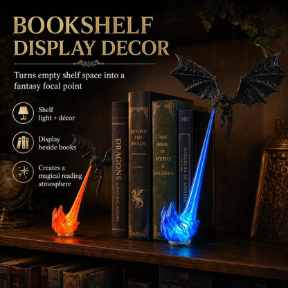 🔥LAST DAY 60% OFF🎁Flying Dragon Bookshelf Light 2026