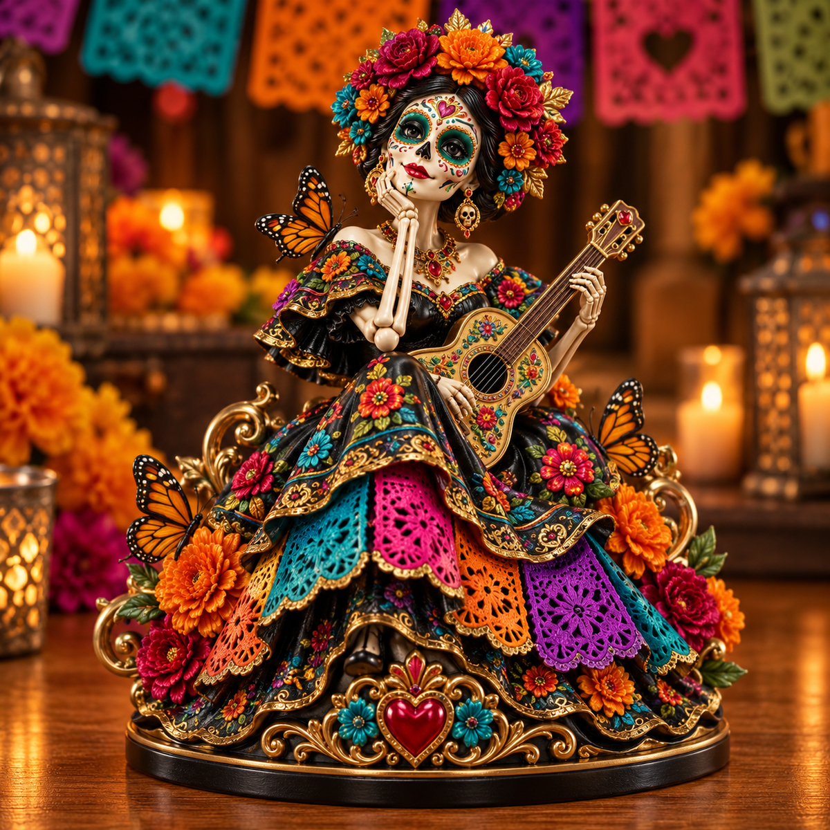 💞 💀Day of the Dead Catrina Figurines
