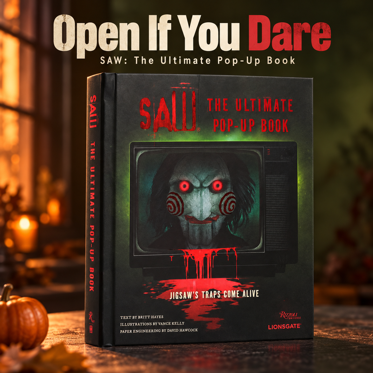 Saw: The Ultimate Pop-Up Book: Jigsaw's Traps Come Alive