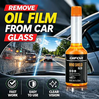 🚗✨Crystal Clear Vision in Seconds! Powerful Glass Cleaner & Oil Film Remover for Cars 💦🪟