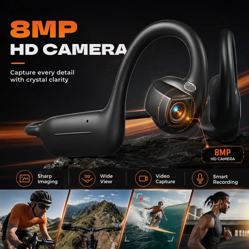 🎧 E12 Smart Bone Conduction Headphones