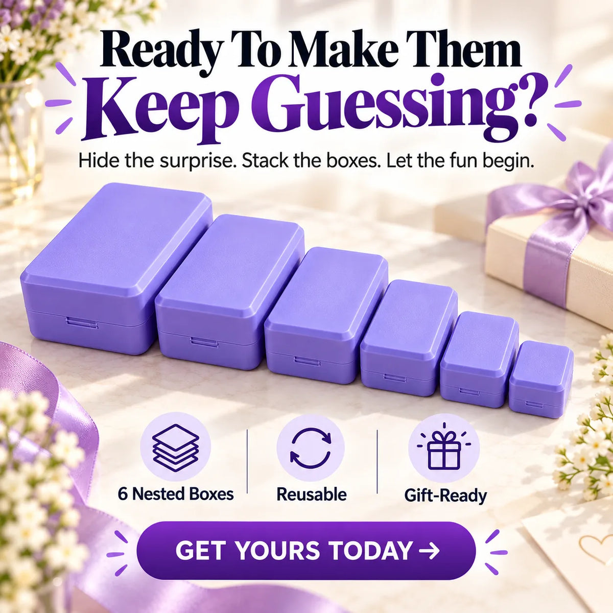 🎁 Never-Ending Surprise Gift Box | 6-Layer Prank Gift Box 😂