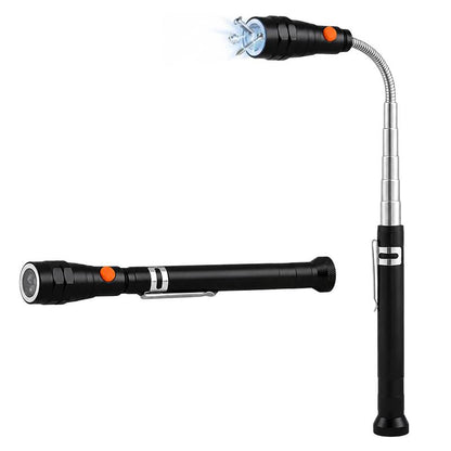 🧲🔦Extendable Magnetic Pickup Tool | LED Telescoping Magnet, Gifts for Men & Car Accessories 💝