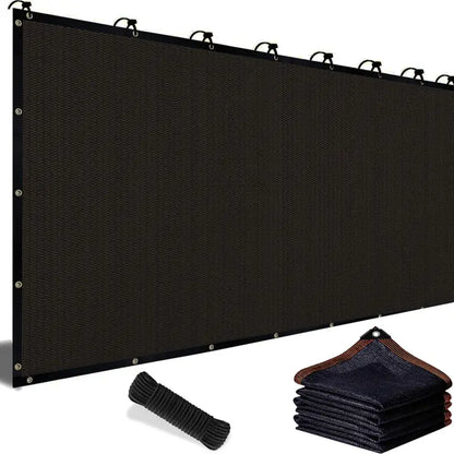 ☀️10x13 FT UV Resistant Sun Shade Net with Grommets, 70-90% Sun Block Breathable Mesh Canopy for Patio, Garden & Privacy Shade-TI