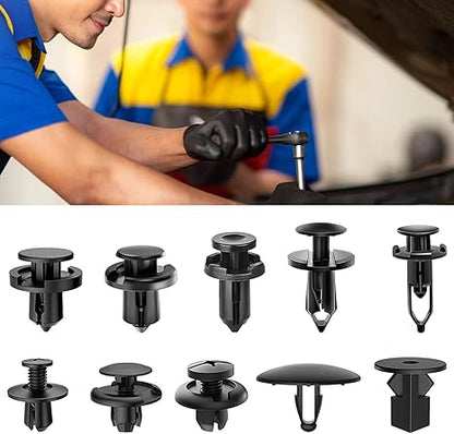 Auto Body Fasteners Kit & Fastener Remover