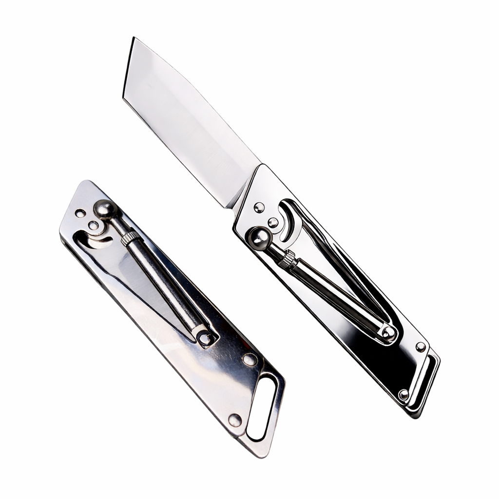 VGMAX All Stainless Steel Folding Pocket Knife