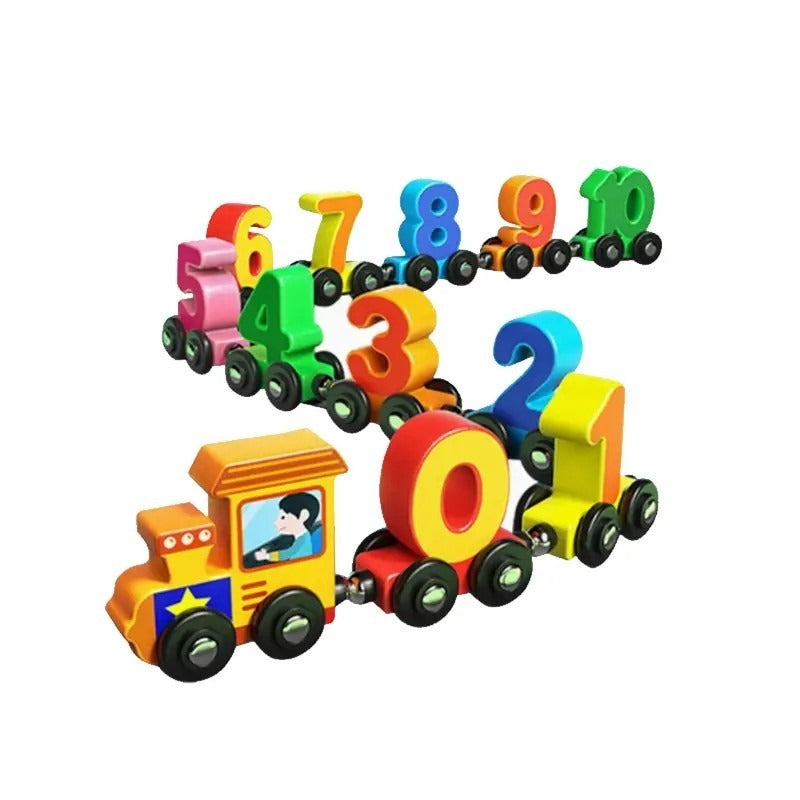 Magnetic Number Train Set