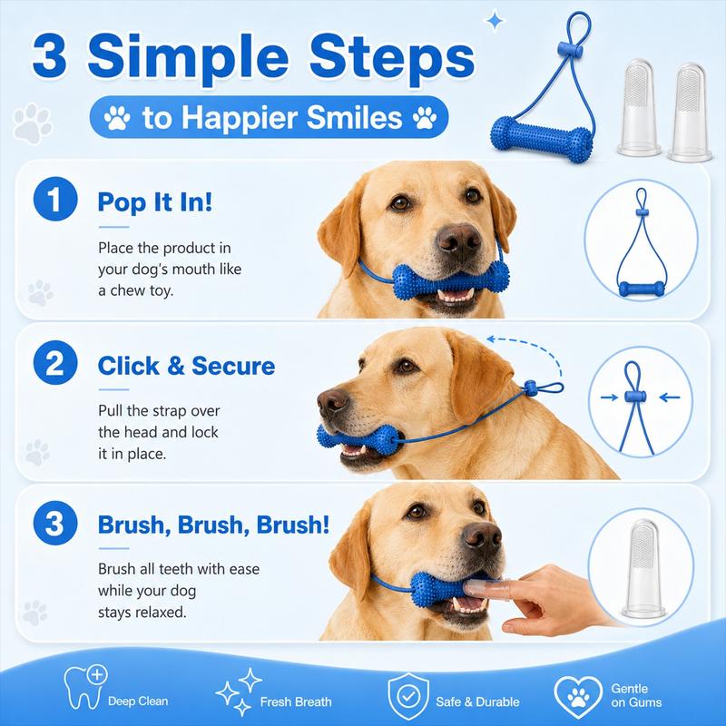 🔥LAST DAY 49% OFF🐶 Dog Dental Chew Toy