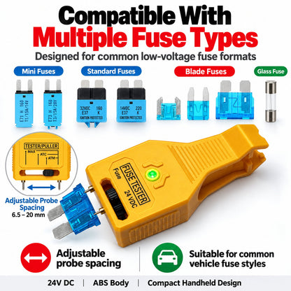 🚗⚡ Automotive Fuse Tester — Quickly Check Fuses & Find Electrical Problems with Ease!