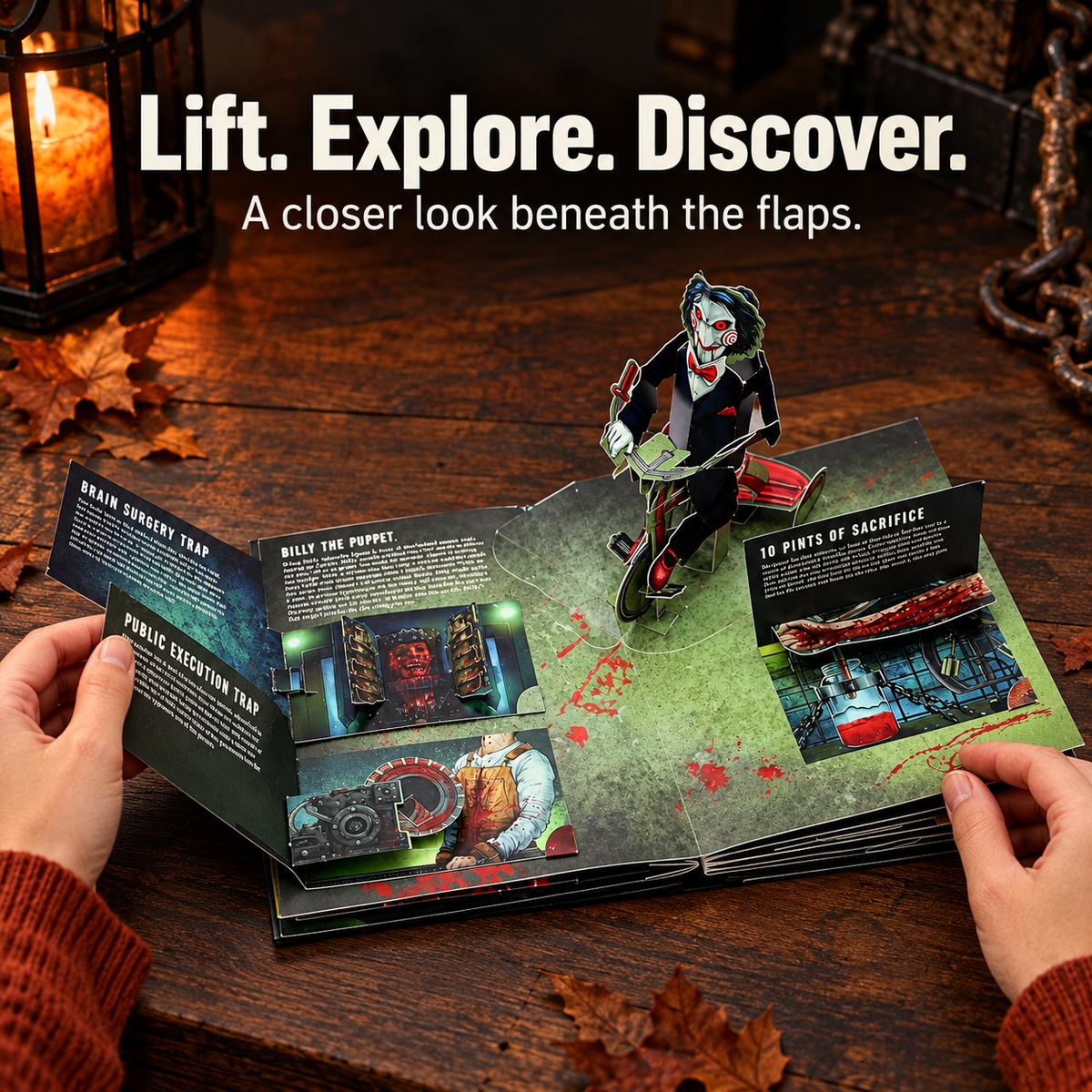 Saw: The Ultimate Pop-Up Book: Jigsaw's Traps Come Alive