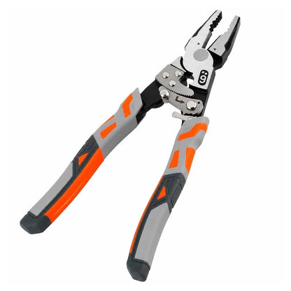 🔩 Self-Locking Ratchet Pliers, 55 Steel Anti-Skid Locking Grip Pliers, Heavy Duty Wire Cutters for Automotive & Plumbing Repair