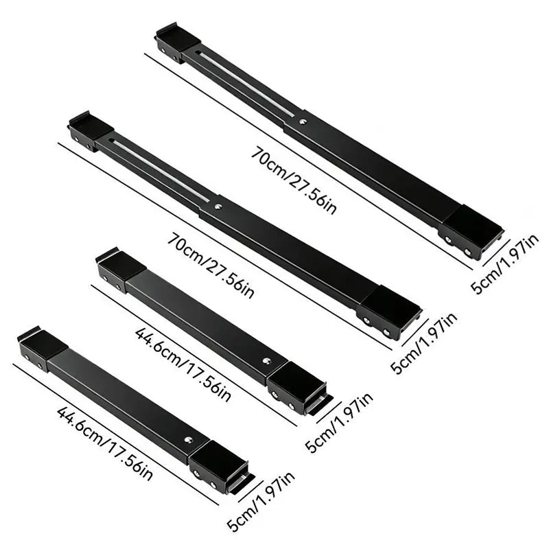 🛠️ Move Heavy Appliances with Ease! Adjustable Rolling Dolly 🚚