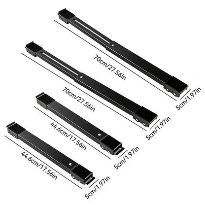 🛠️ Move Heavy Appliances with Ease! Adjustable Rolling Dolly 🚚
