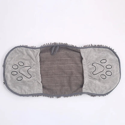 🐾 Super Absorbent Dog Drying Glove 🐶✨ Quick & Easy Pet Cleanup