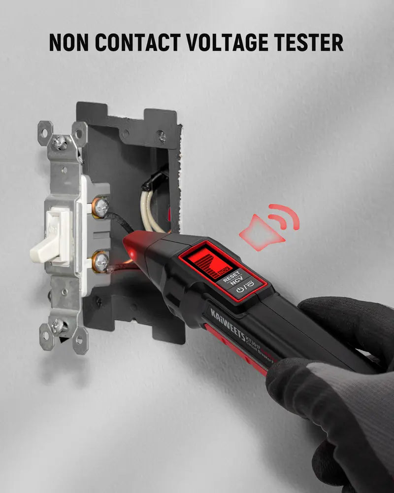 KAIWEETS AC Circuit Breaker Finder Tool with Alert LCD Display