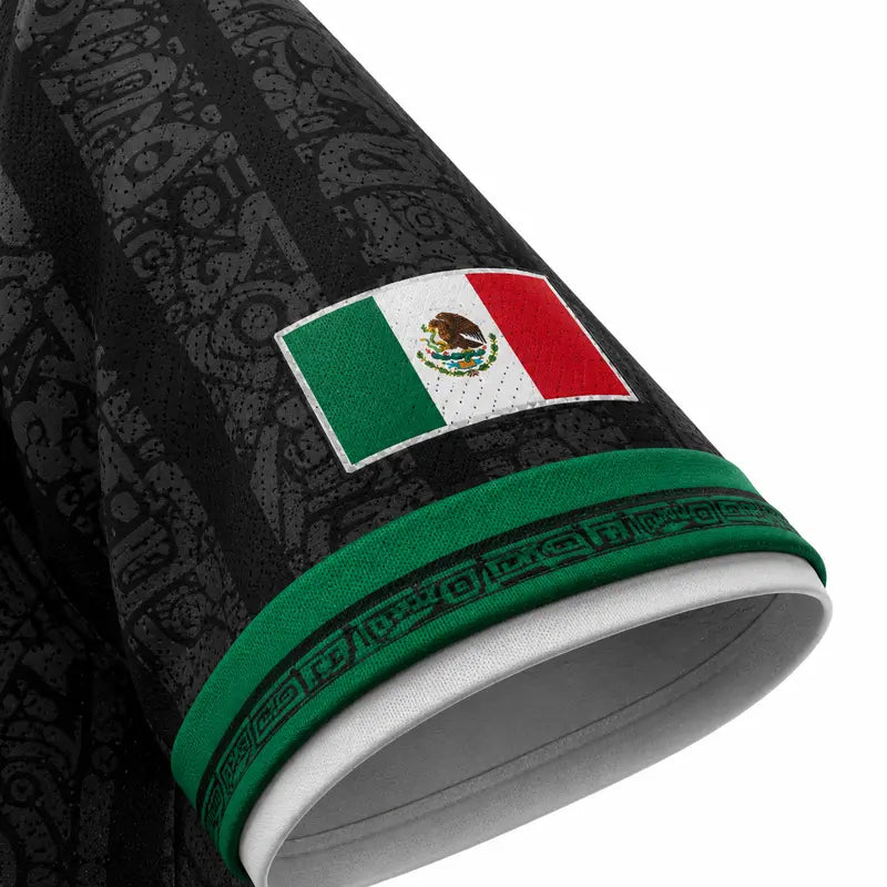 Unisex Mexico Aztec Warrior 3D All-Over Print Sports Top
