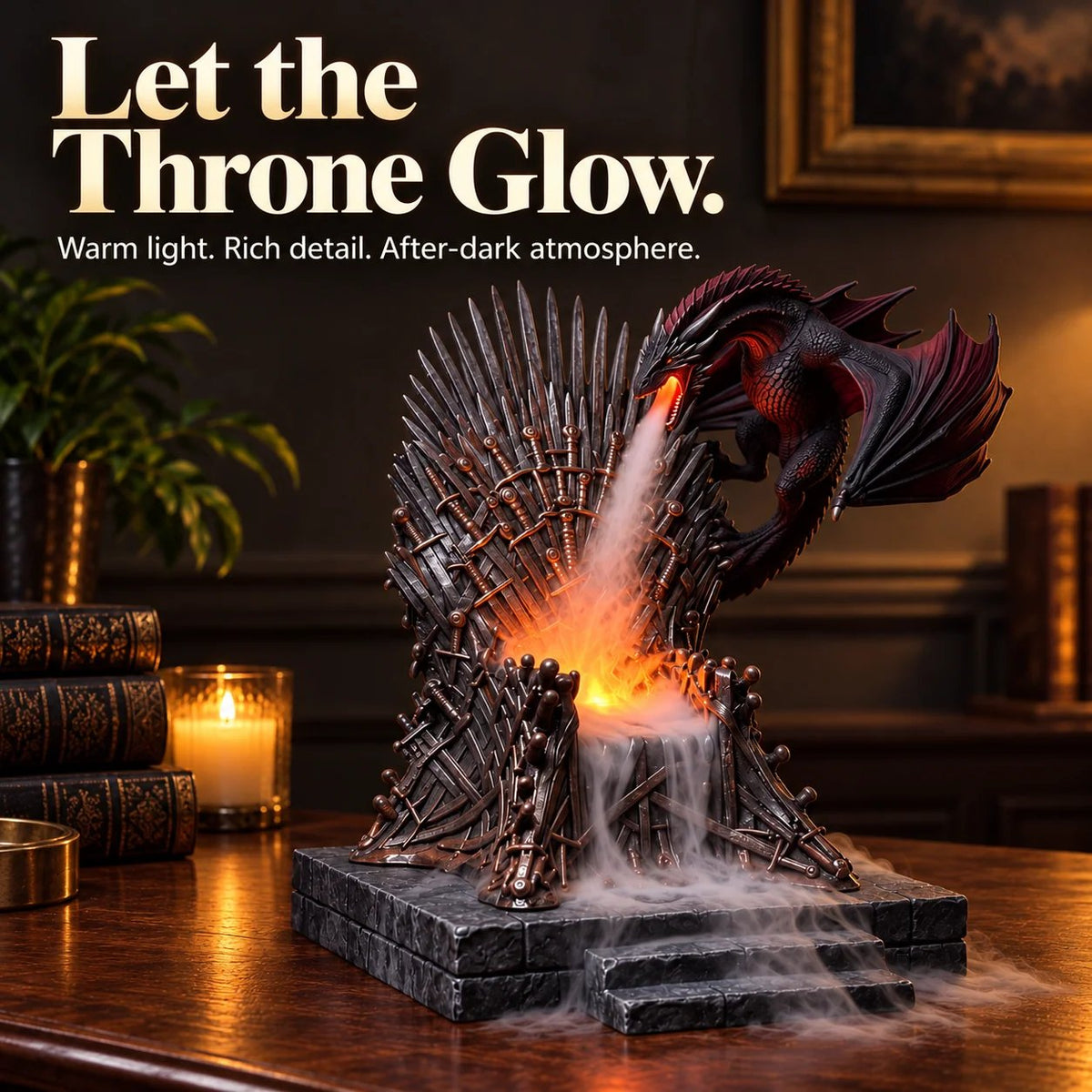 🐲Dracarys  – Light-Up Dragon Mist Humidifier