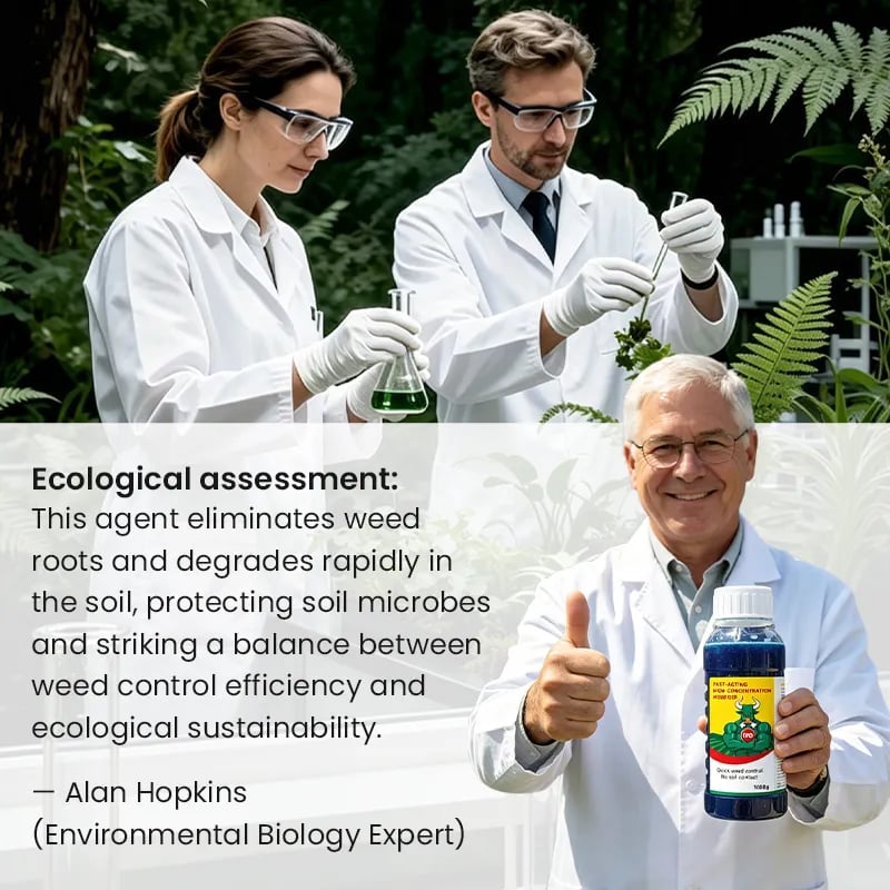 ⌛Clearing out stock—once it's gone, it's gone.👨‍⚕️Recommended by environmental biology expertsFast-acting High-concentration Herbicide🌾Will not damage the soil or the root system