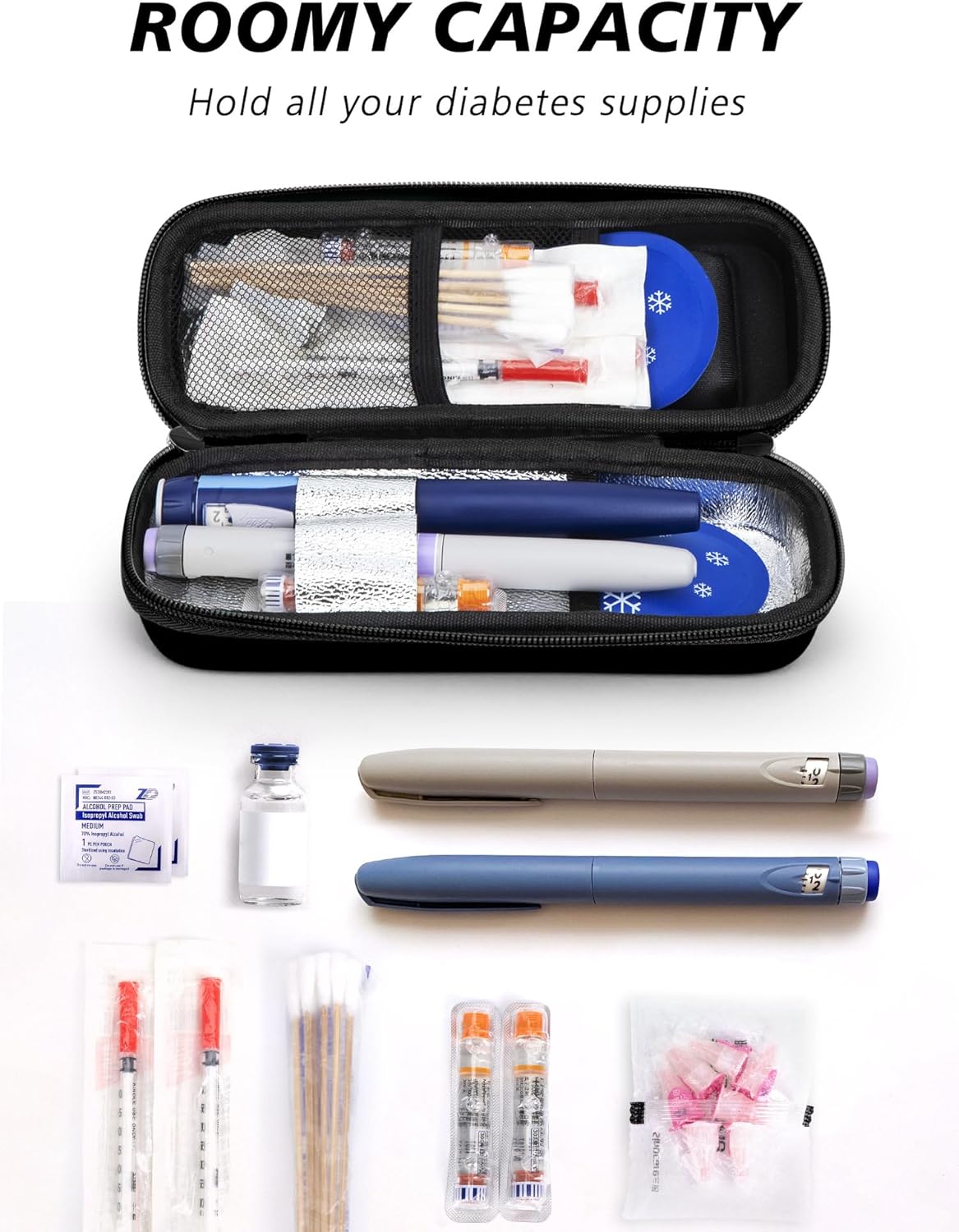 ✨LAST DAY ONLY 49% OFF🔥Insulin Cooler Travel Case with Temperature Display