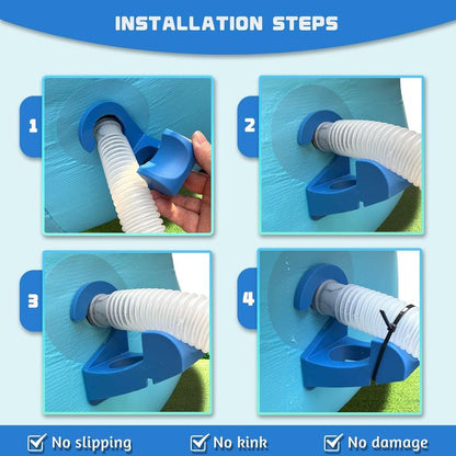 UPGRADED POOL HOSE HOLDER | Protect Your Pool &amp; Keep Hoses Secure（3PCS）