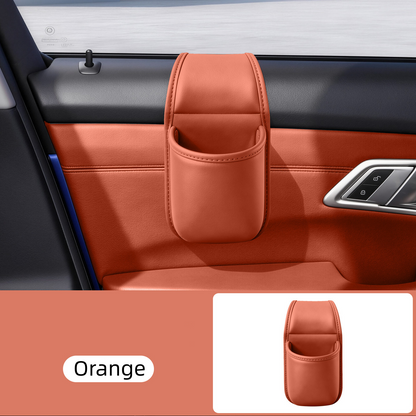 🚗 Multifunctional Car Leather Storage Pocket | Say Goodbye to Clutter! ✨