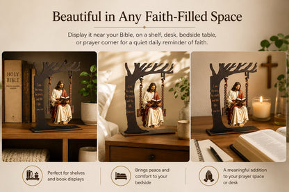 🔥Hot Sale 49% OFF - ✝️📚Christian Jesus Swing Ornament