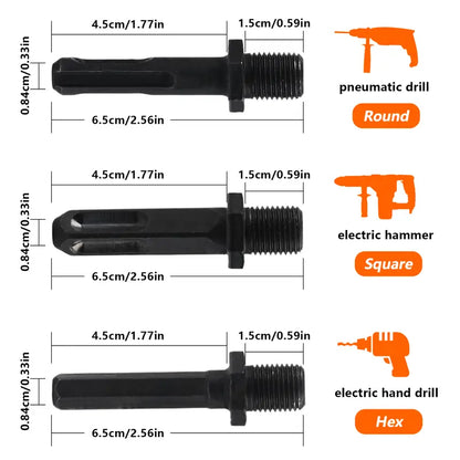 🔨Heavy-Duty Drill Bit Wood Splitter Set