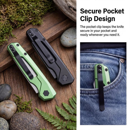 🔪✨ CPM154 Steel Compact Folding Knife | Premium EDC & Outdoor Utility Knife ⛺🎒
