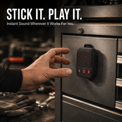 🔊🔥🔊 2026 New Magnetic Clip-On Bluetooth Speaker | IPX7 Waterproof, TWS Stereo & Ultra-Light Wearable Design