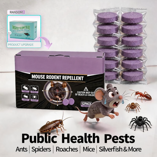 🐭 12-Pack Rodent Repellent Balls – Easy Home Pest Control