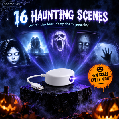 Halloween Ghost Window Projector – Spooky Effects for Home & Car