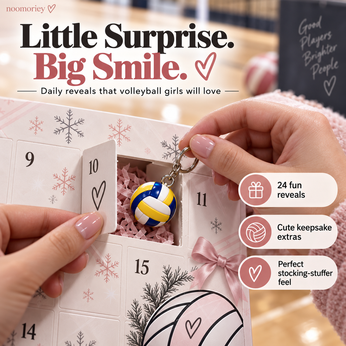 🏐 24-Day Volleyball Advent Calendar – Game-Day Gifts & Accessories for Volleyball Lovers
