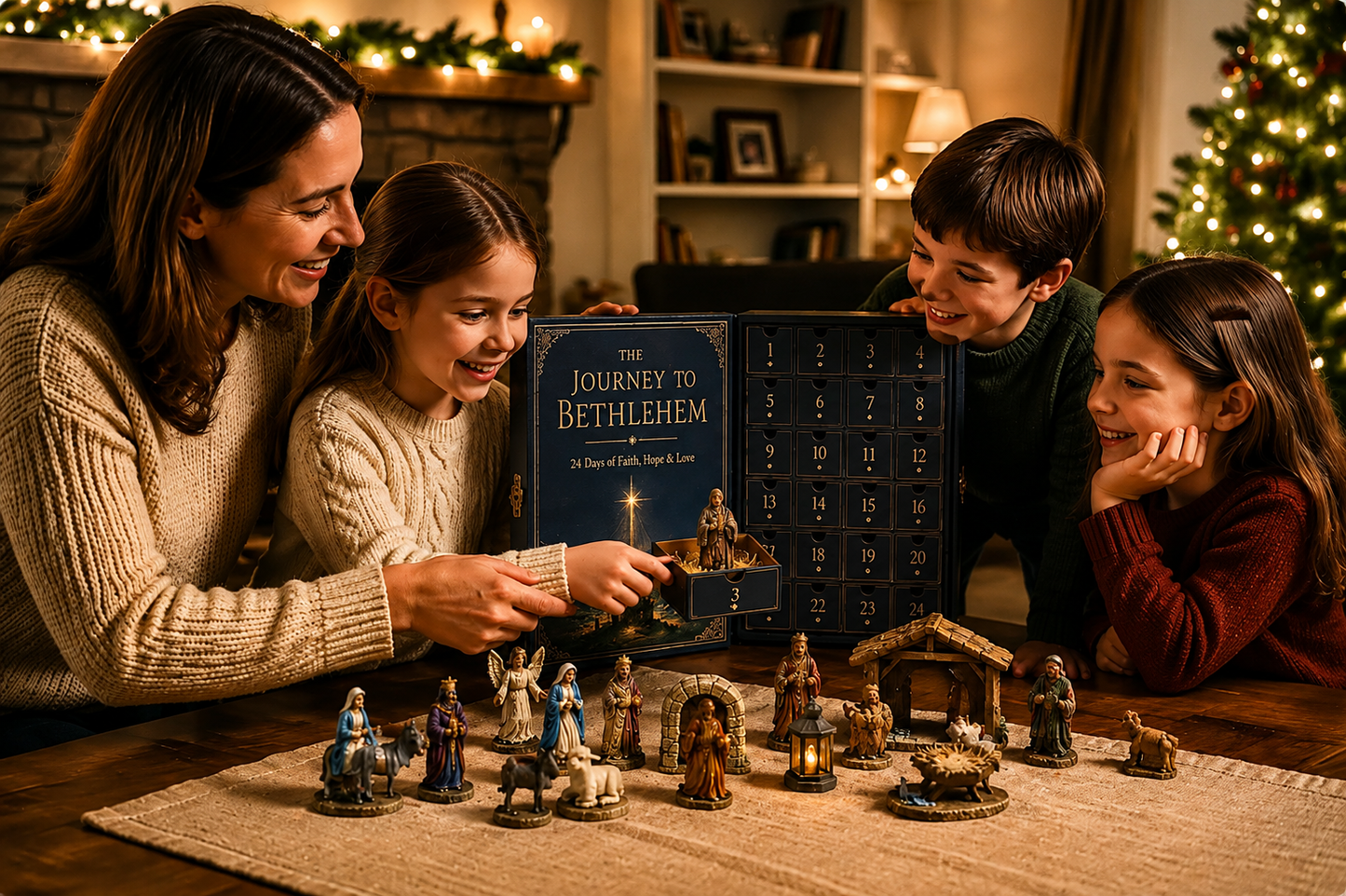 🎉🇺🇸 Limited Edition! 🔥 Only 250 Available! 🌟The Journey to Bethlehem Advent Calendar 2026