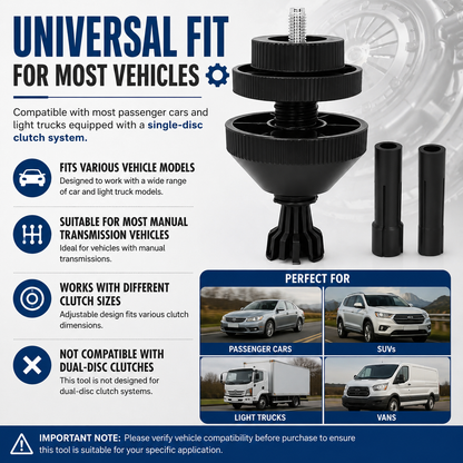 🔧🚗 Universal Clutch Alignment Tool Kit – Fast, Accurate &amp; Hassle-Free Installation!