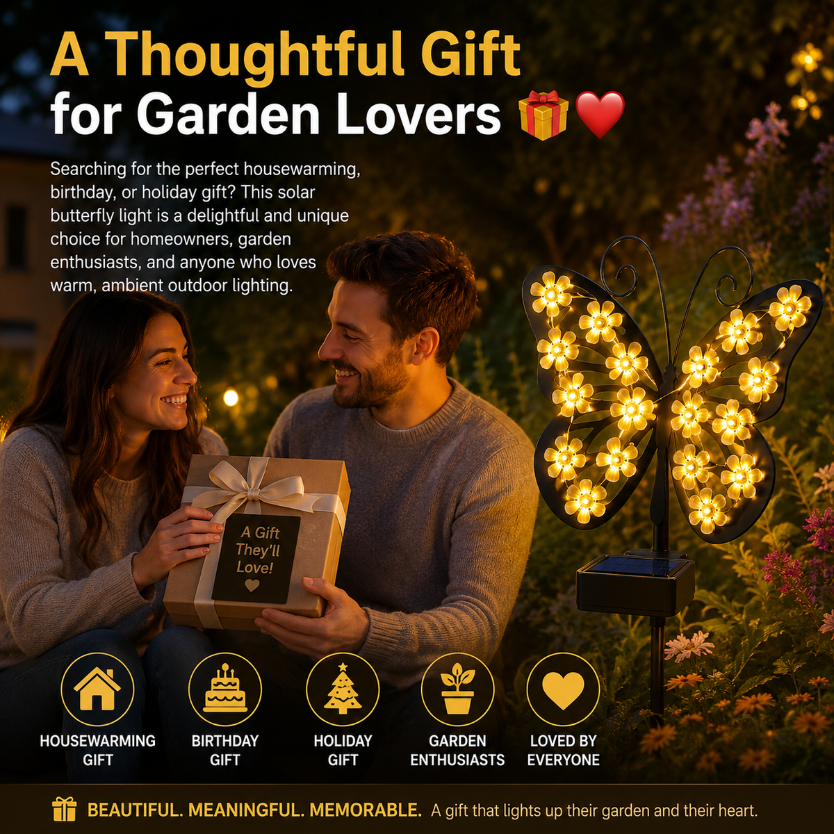 🦋Solar Butterfly Garden Light