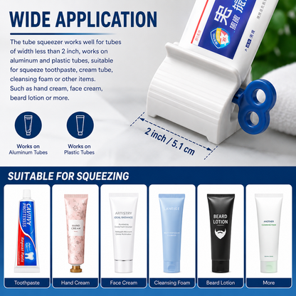 🔥3 Counts Rolling Tube Toothpaste Squeezer